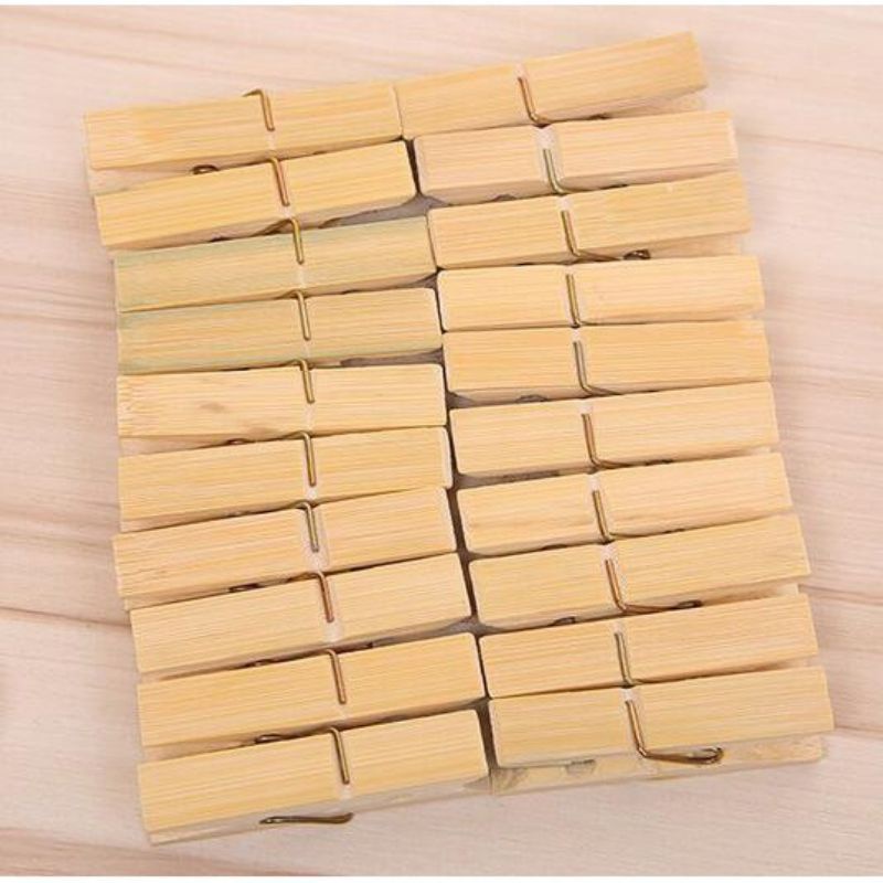 klip jepitan kayu polaroid