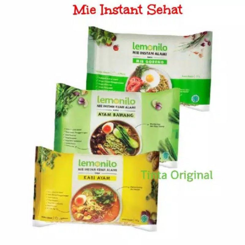 

LEMONILO Mie Instant Sehat Alami