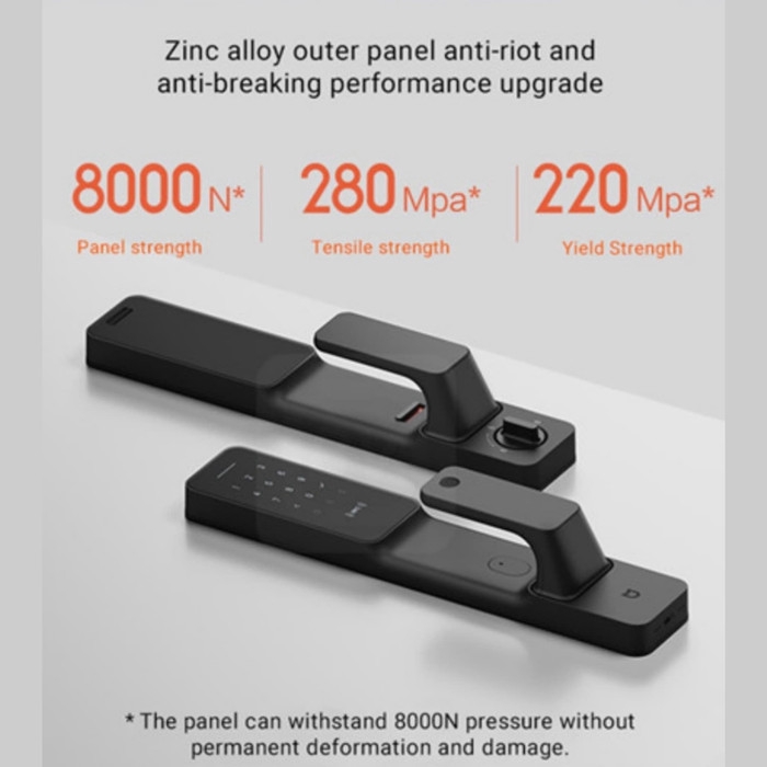 MIJIA SMART DOOR PUSH PULL LOCK NFC FINGERPRINT