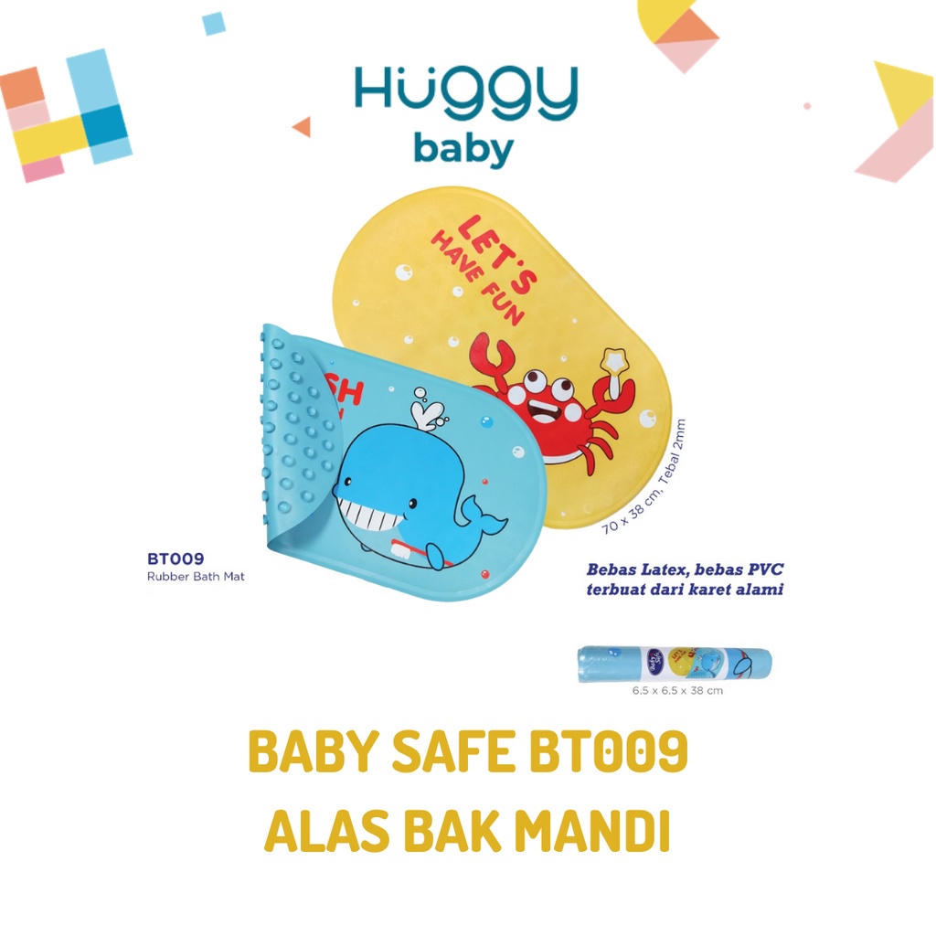 Baby Safe BT009 Rubber Bath Mat | Alas Bak Mandi Anak