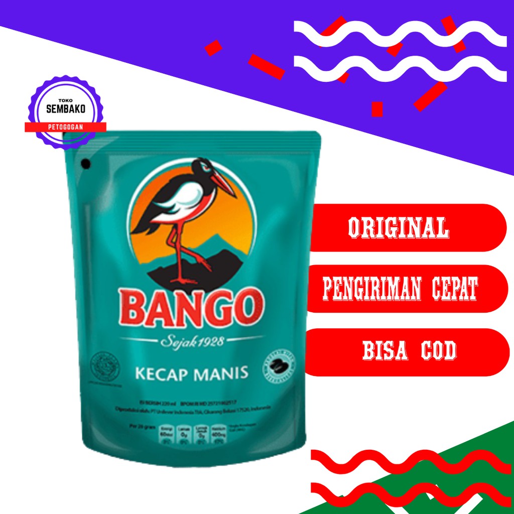 

Kecap Bango Manis Kemasan Refill 220 ml