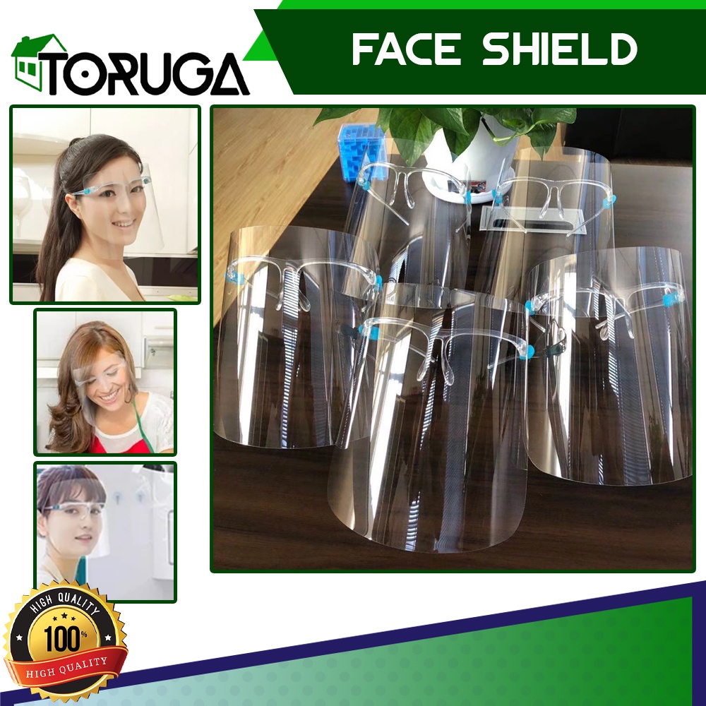 Faceshield Kacamata Nagita Frame Mika Tebal face shield dewasa / FACE SHIELD KACAMATA NAGITA / FACESHIELD DEWASA BENING