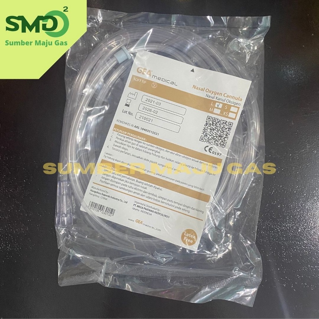 Selang Oksigen / Nassal Oxygen Cannula / Selang Nassal Cannula