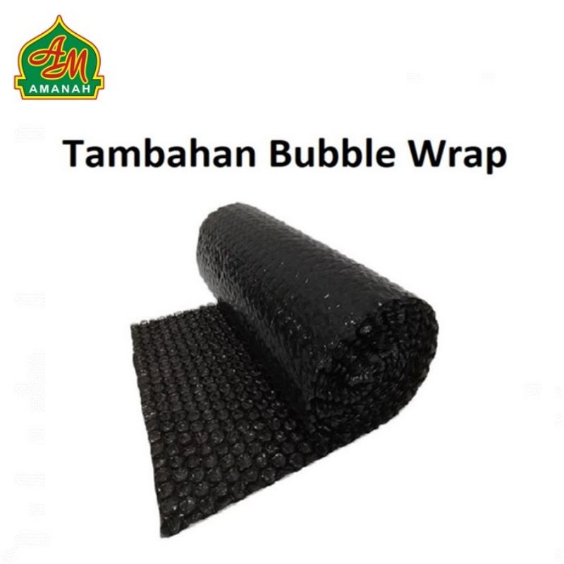

Packing tambahan Bubble wrap