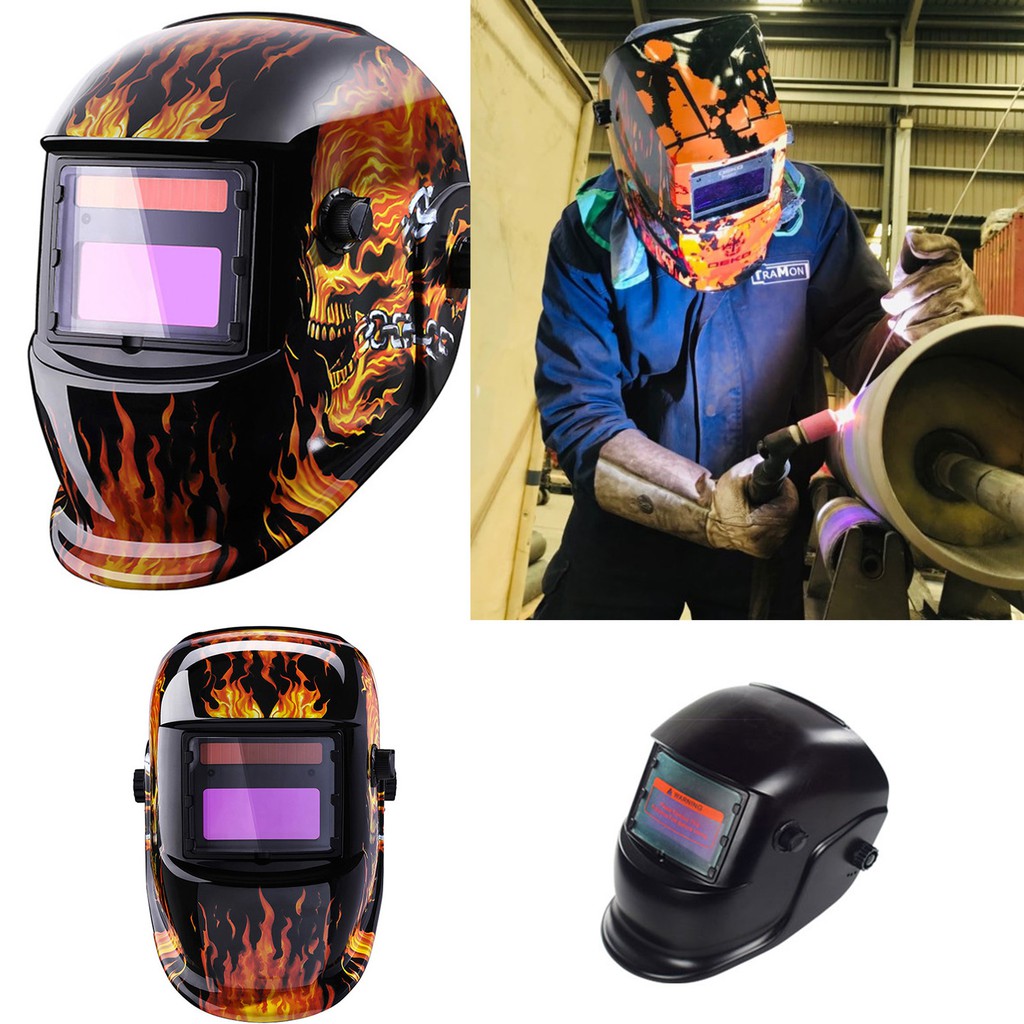 DEKO Helm Las Otomatis Auto Darkening Welding Helmet MZ224 Grab Medan