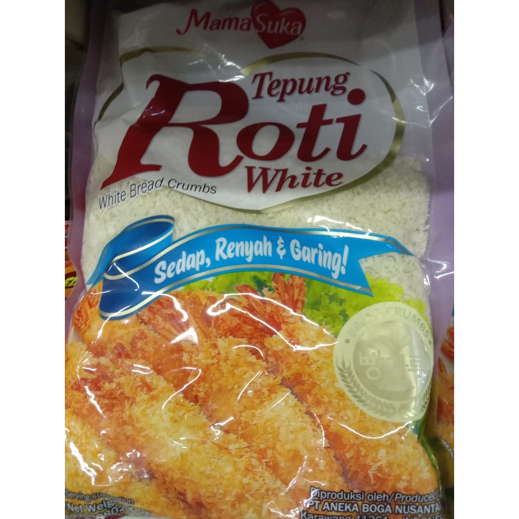 

MamaSuka Tepung Roti White Bread Crumbs 500 gr