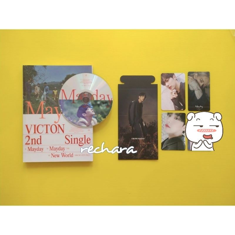 VICTON MAYDAY ALBUM MAIDER VENEZ VERS (BYUNGCHAN) + PC SUBIN