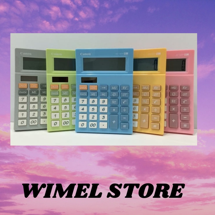 

CANON CALCULATOR AS-120V II-SB ASA HB ORI