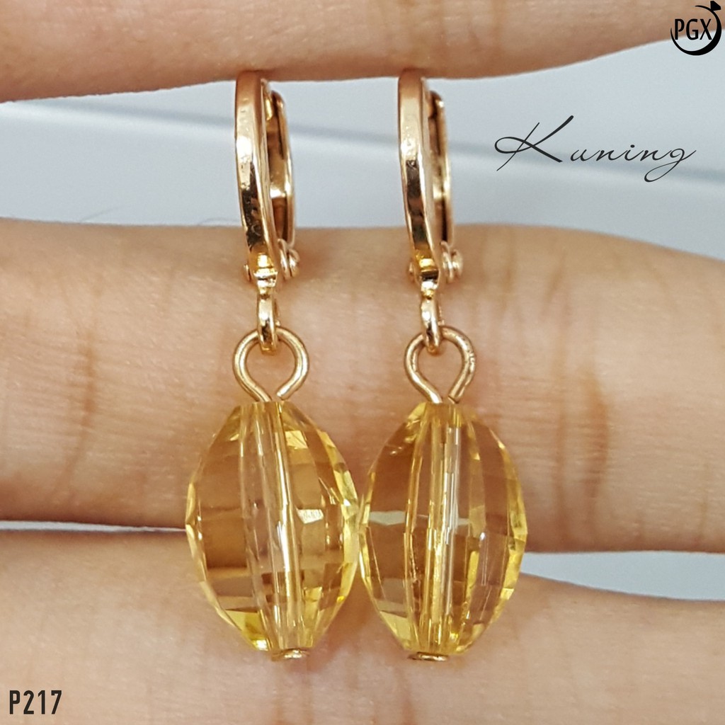 PGX Anting Jepit Xuping Lapis Emas Aksesoris Perhiasan Premium - P217