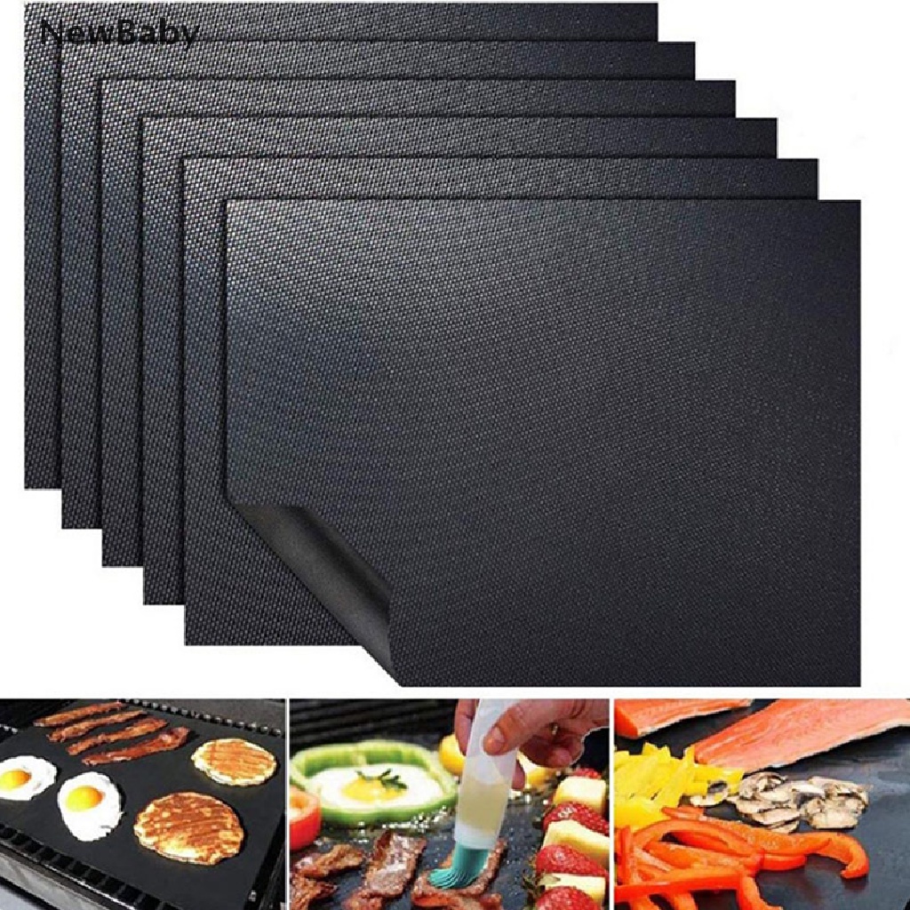 Alas Teflon Anti Lengket Reusable Untuk BBQ / Panggang