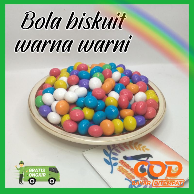 

waffer bola bola pelangi kiloan ( murah ) Bisa COD 200gr