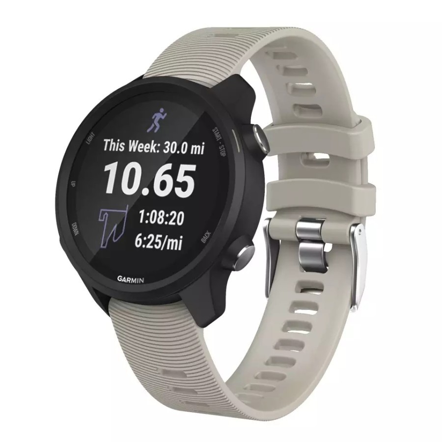 STRAP GARMIN VIVOACTIVE 3 FORERUNNER 245 245M TALI JAM SILICONE RUBBER