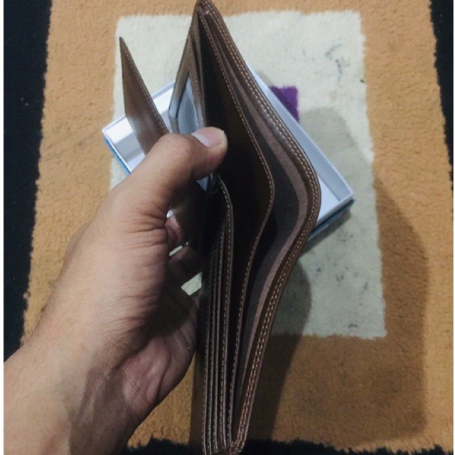 dompet lipat pria kulit asli lokal full-up polos #dompet #dompetkulit #dompetlipat #dompetpria