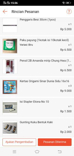 Paku Payung (1kotak Isi 10kotak Kecil)