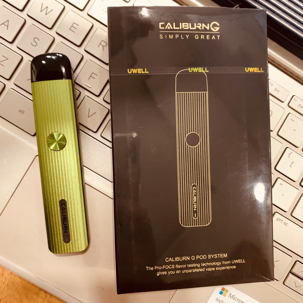 UWELL CALIBURN G POD KIT Uwell Caliburn G System Vape Kit Caliburn G Occ Coils 0.8ohm With Caliburn G Pod Cartridge 2ML-3