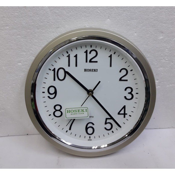 Jam Dinding HOSEKI QUARTZ CLOCK H-9148