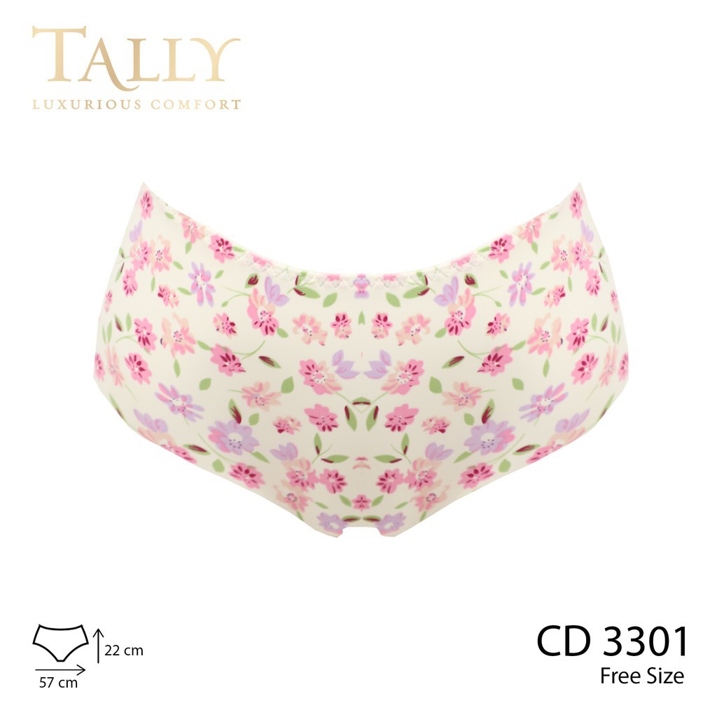 CD TALLY 3301 3303 3304 CELANA DALAM SEAMLESS MOTIF PAKAIAN DALAM WANITA MURAH