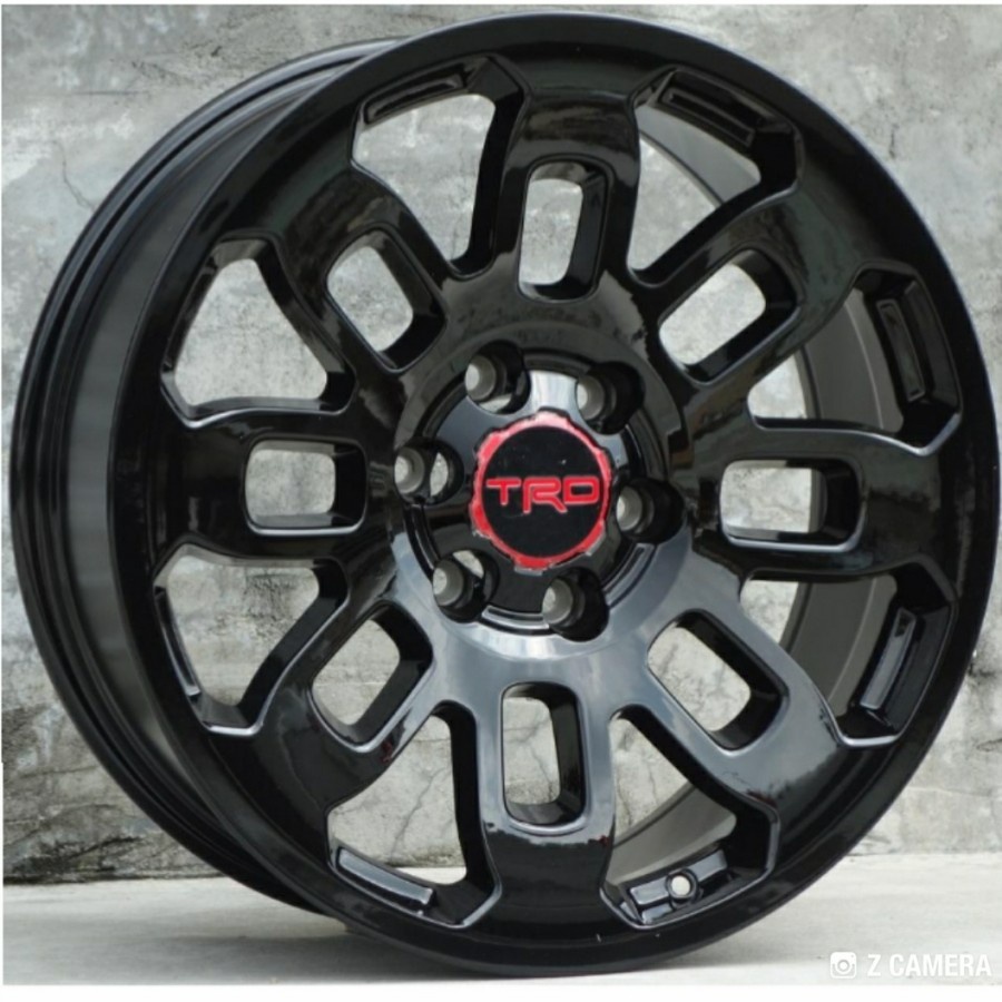 Velg R20x10 6x139.7 black Termurah