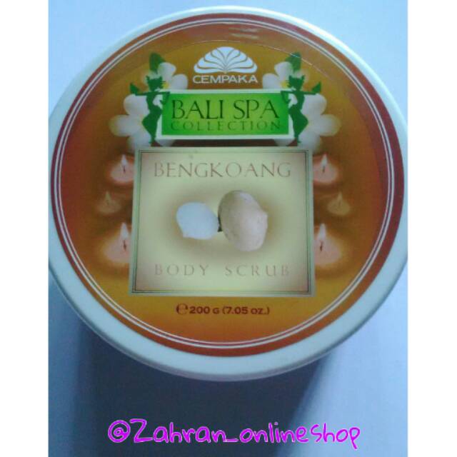 Cempaka Bali Spa Body Scrub
