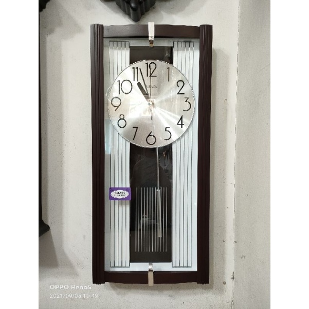 jam bandul balok SAKANA modern style bunyi perjam