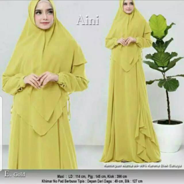 Aini syari gamis premium