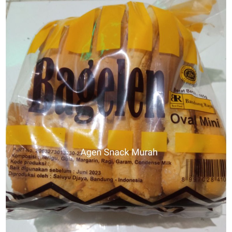 

Bagelen Oval Tabur Keju Susu /Roti Kering Bandung Raya/Bagelan Roti Kering