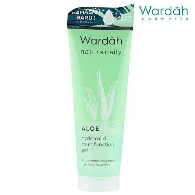 Wardah Aloe Vera Hydramild Multifunction Gel 100ml Hydrating Nature Daily