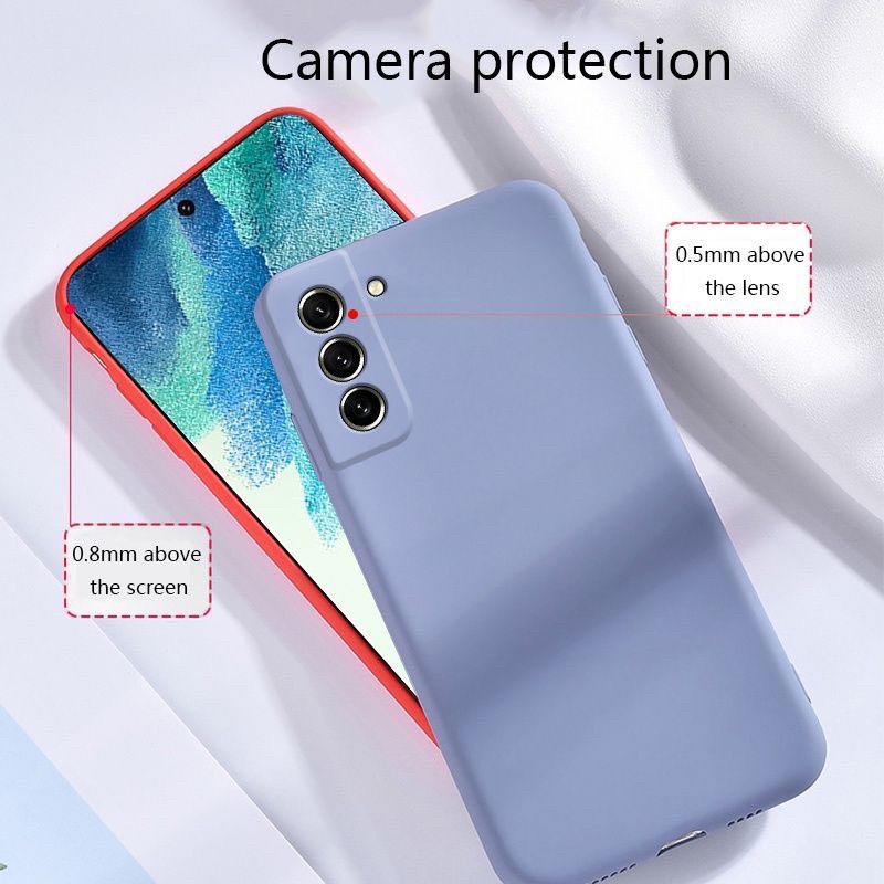 Samsung Galaxy S21 FE 5G S22 Plus 5G S22 Ultra 5G S23 Plus S23 Ultra Bahan Soft Case Lentur Anti Noda