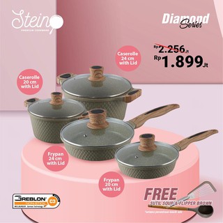 Panci Diamond Set | Shopee Indonesia