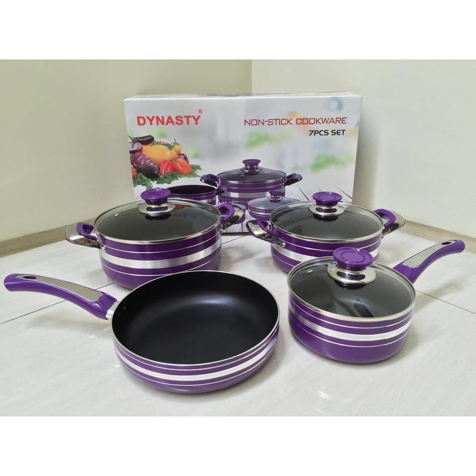 PRIMA COOK PANCI 7 SET- PURPLE COLOR (UNGU)