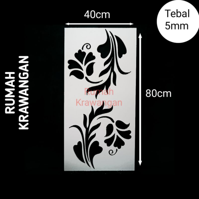 KRAWANGAN PVC BOARD / ORNAMEN PVC BOARD RK-052