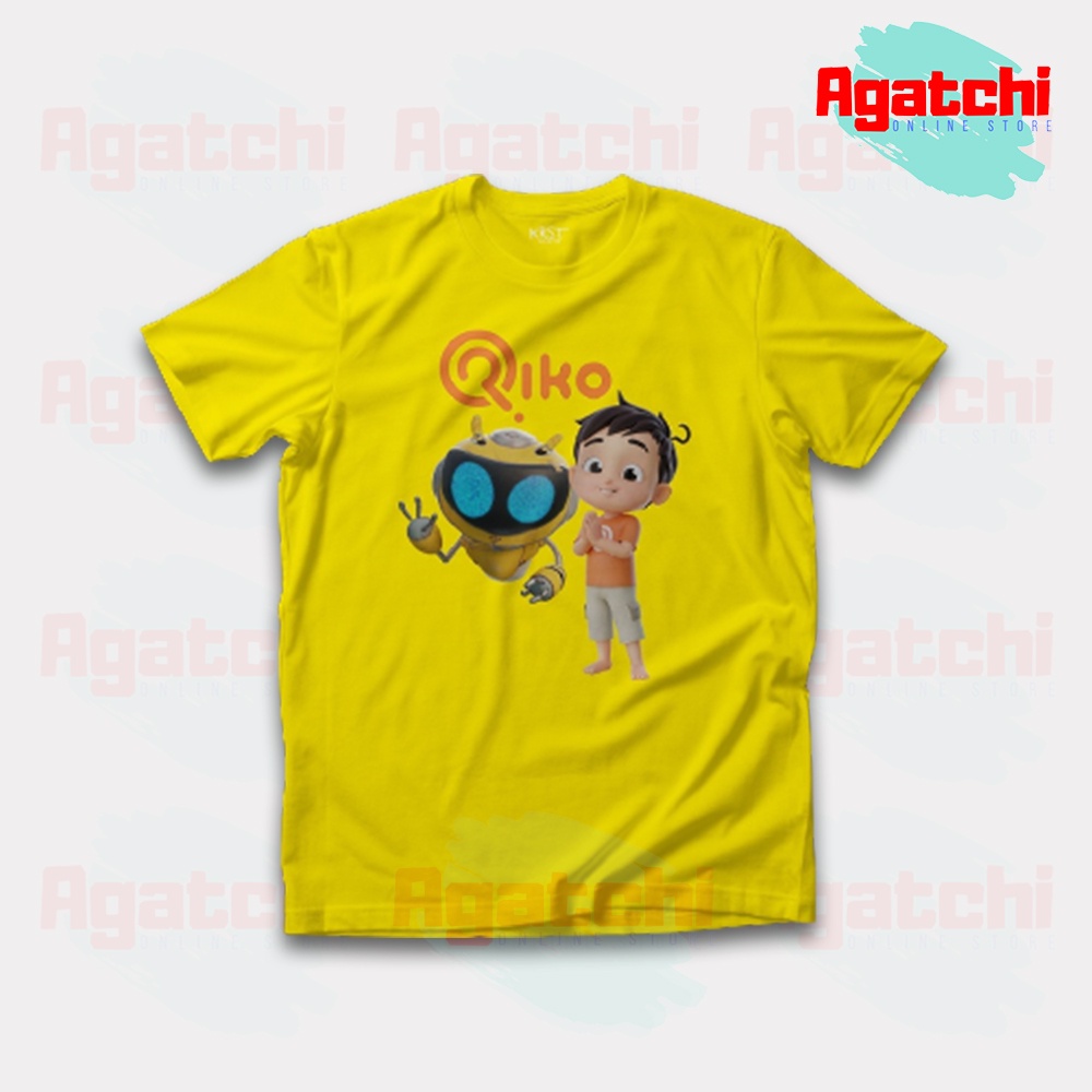 Kaos Atasan Anak Laki Laki dan Perempuan Motif Riko The Series