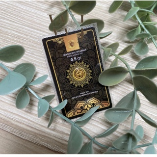 Minigold Black Series Logam Mulia Koin Emas Mini 24 Karat 0.1 0.5 gram
