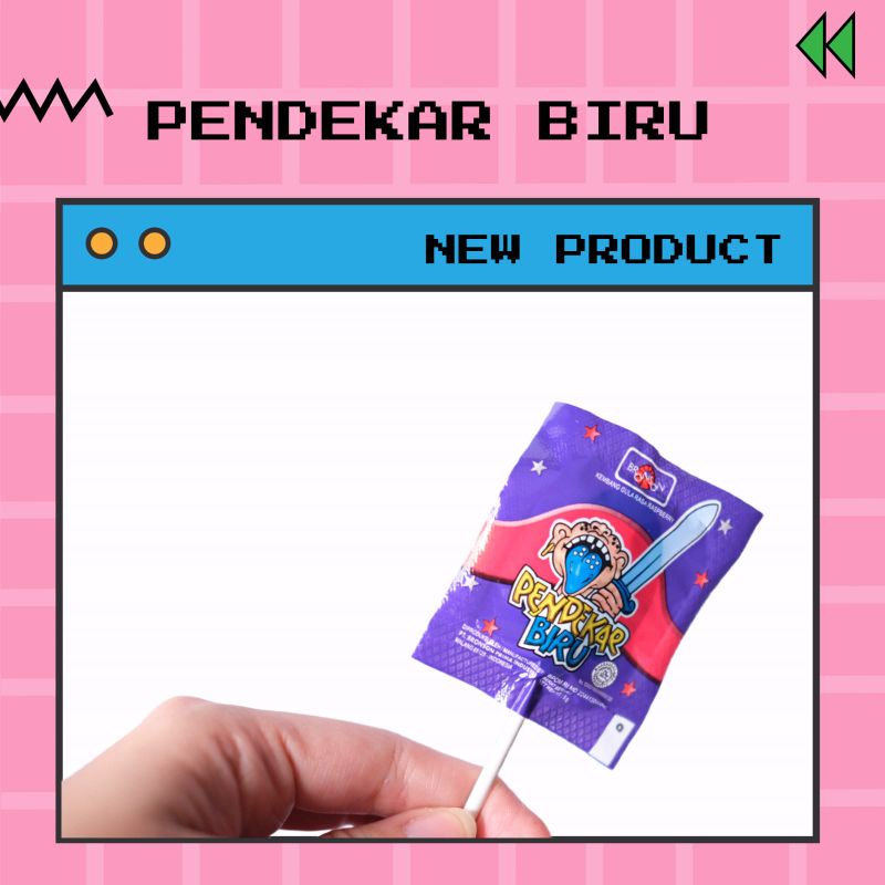 

( PERMEN PENDEKAR BIRU ) - SNACK JADUL - HAMPERS JADUL