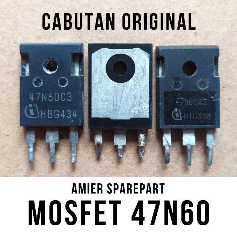 MOSFET 47N60 ORIGINAL 47N60C3 47A 600V