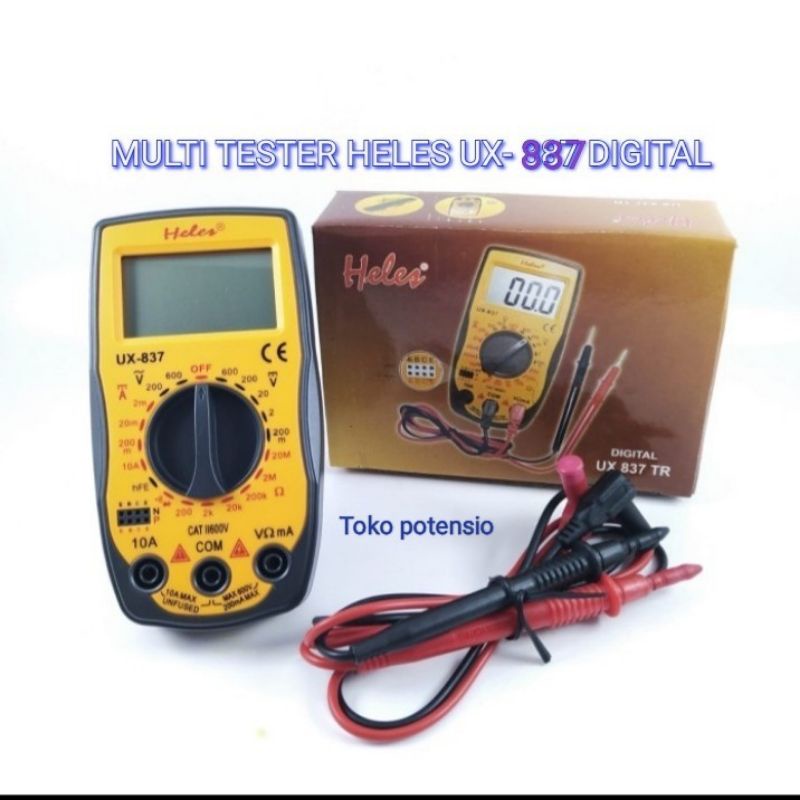 MULTI TESTER HELES UX-837 DIGITAL