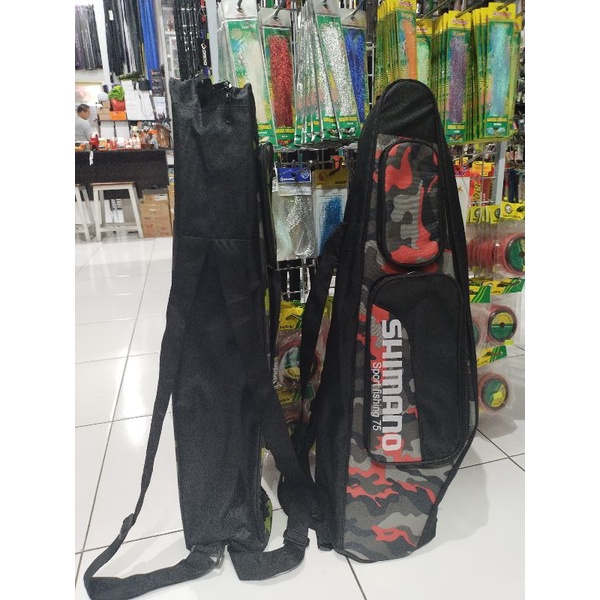 tas pancing Shmano 2 kantong 75cm