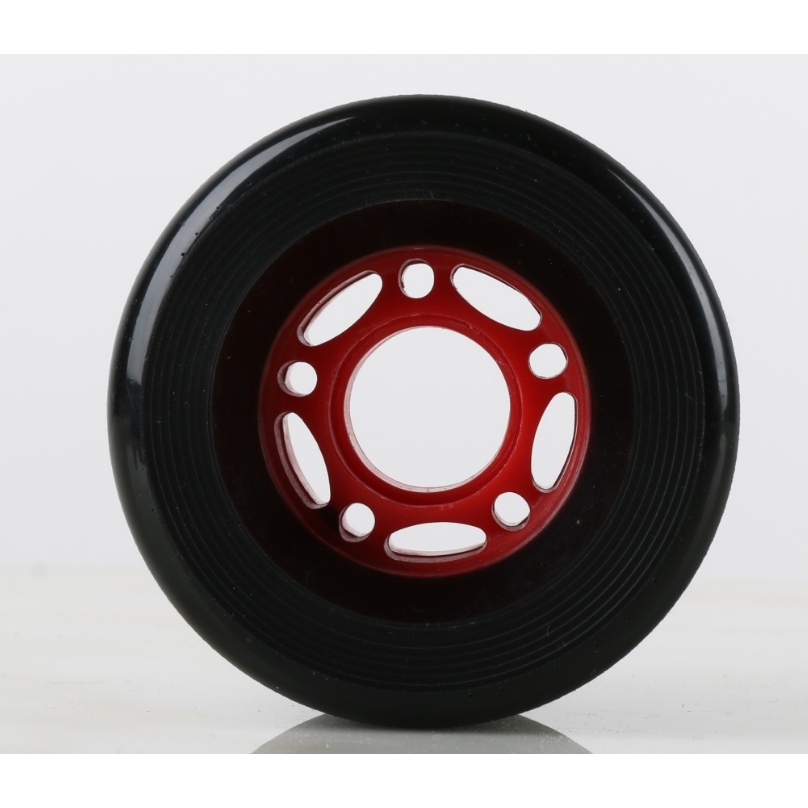 Roda skateboard Double-kick tail Hitam 70*42 mm hard wheel highway brushing Street wheel