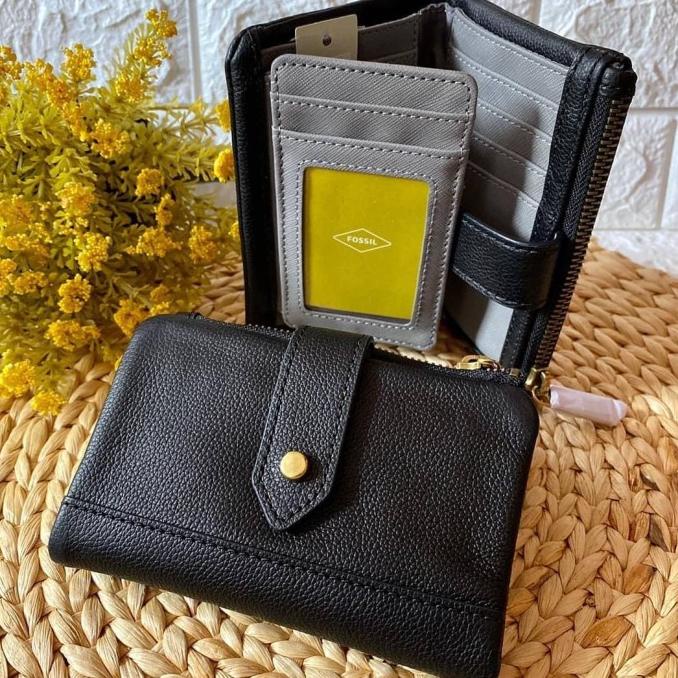 Dompet Wanita fossil Lainie Multifunction Black nwt