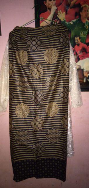 Batik Couple Notoarto Batik Ipnu-ippnu Kemeja Pria Sogan Lawasan Manuk Kembar Katun Cap Solo Shofia