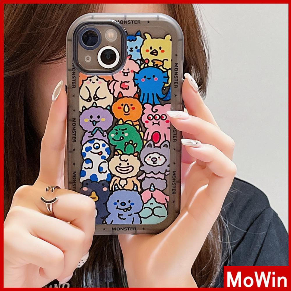 iPhone Case Silicone Soft Case Clear Case Airbag Shockproof Camera Protection Monster Cartoon Cute Compatible For iPhone 14 Pro Max 13 Pro Max 12 Pro Max 11 Pro Max xr xs max