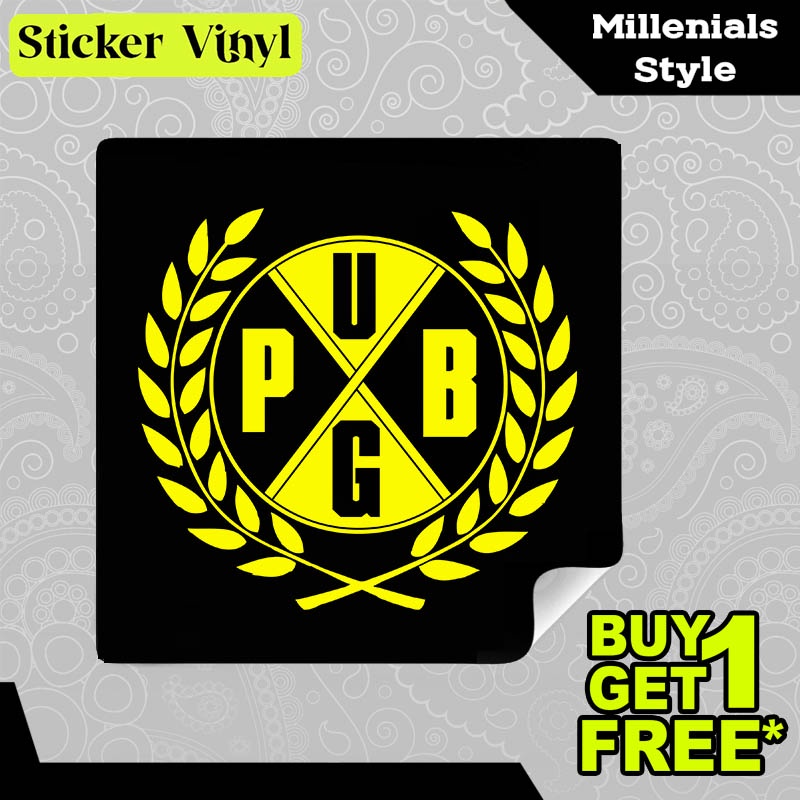 

Stiker Sticker BADGE PUBG Gambar Unik Desain Keren dan Kekinian Aesthetic Bahan Vinyl Satuan Anti Air