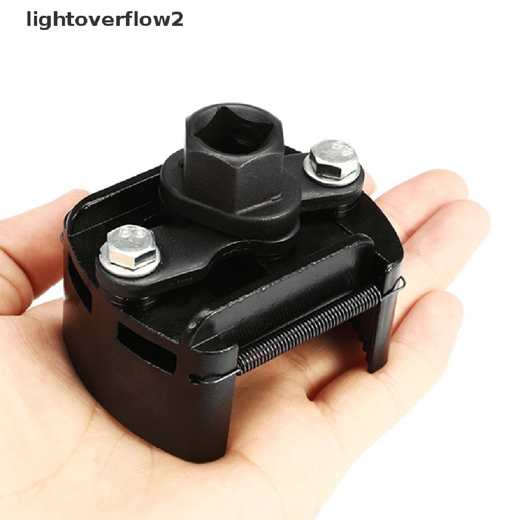 (Light2) Kunci Pas Universal 60-80mm 1 / 2 &quot;Adjustable Untuk Melepas Filter Oli Mobil