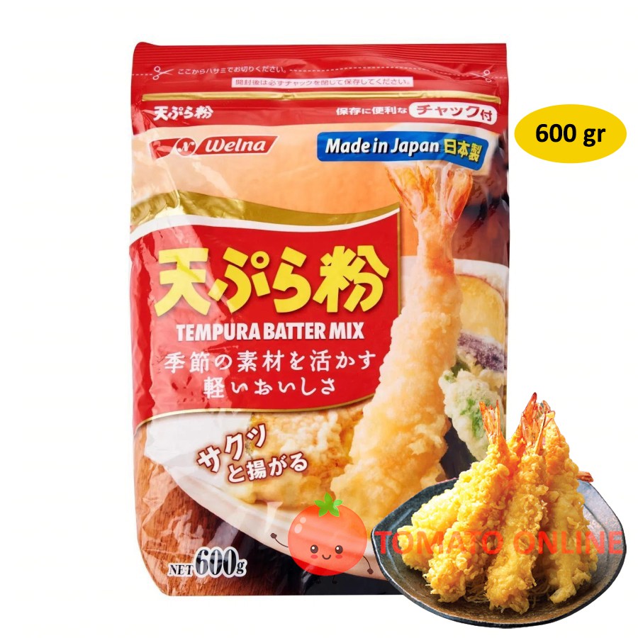 Nissin Nishin Nisin Seifun Welna / Tepung Tempura Tempurako Import / 600 gr gram g 600gr