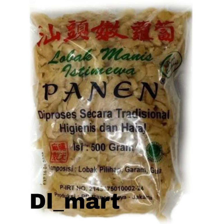 

Lobak Manis Caipo Merk Panen isi 500gr Chai Po Cai Po Istimewa