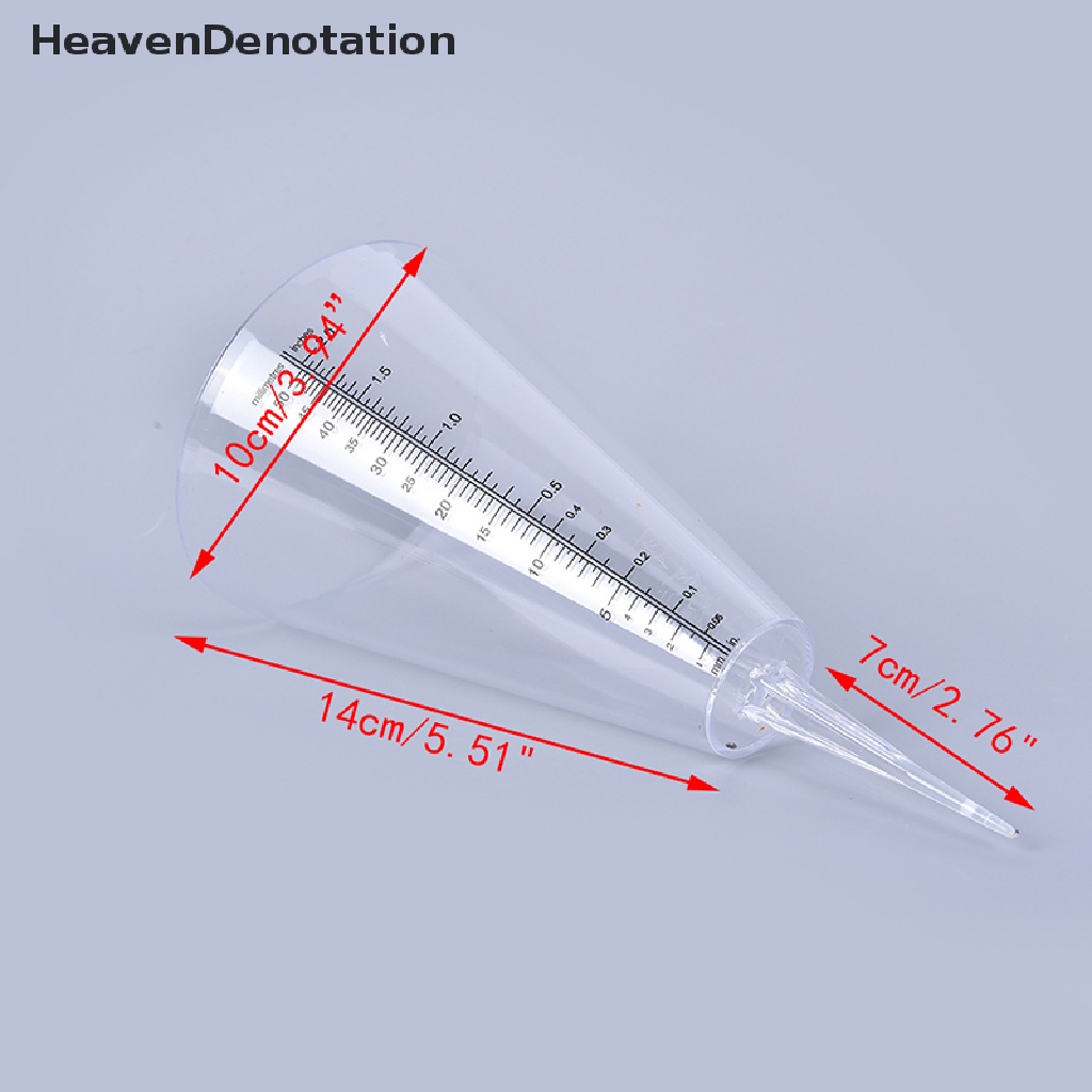 [HeavenDenotation] Cone Rain Gauge Measurement Ground Precipitation Garden Rainfall Measuring Tools