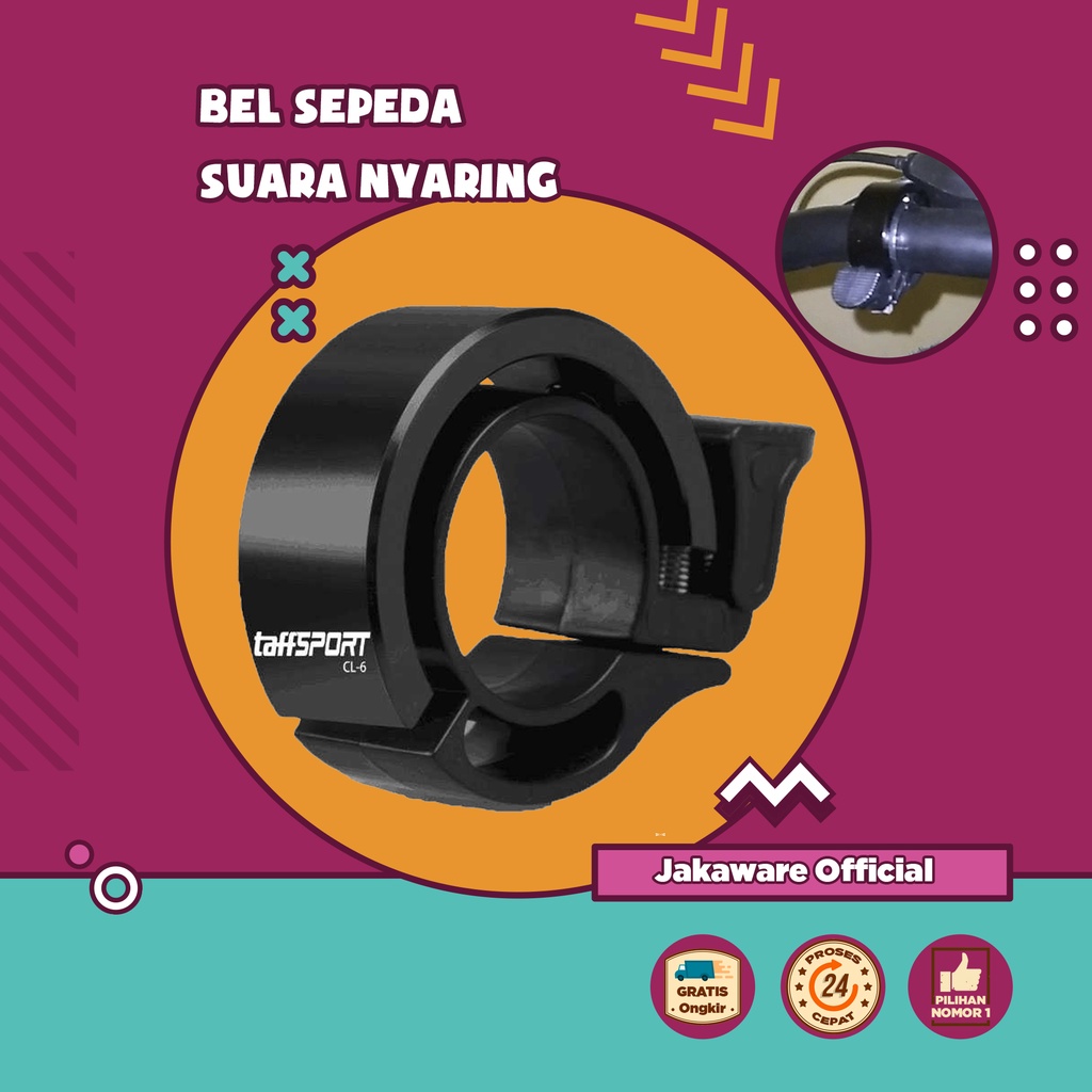 KLAKSON BEL SEPEDA SUARA NYARING BELL SEPEDAH LIPAT SELI MTB GUNUNG ROADBIKE GOWES BALAP ONTEL ANAK 
