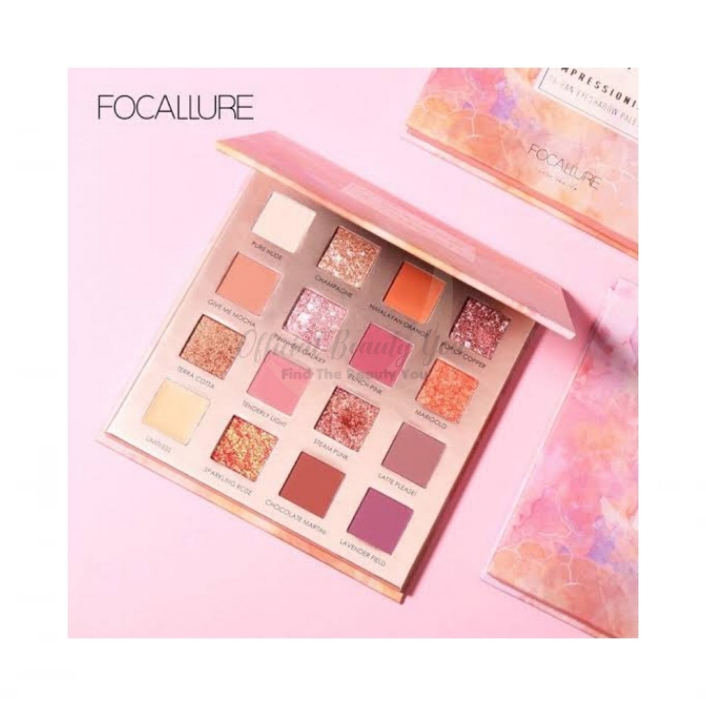 [BPOM] FOCALLURE (FA88) Sunrise Eyeshadow Palette 16 Colors