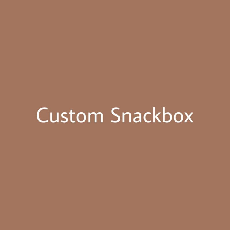 

CUSTOM SNACK BOX