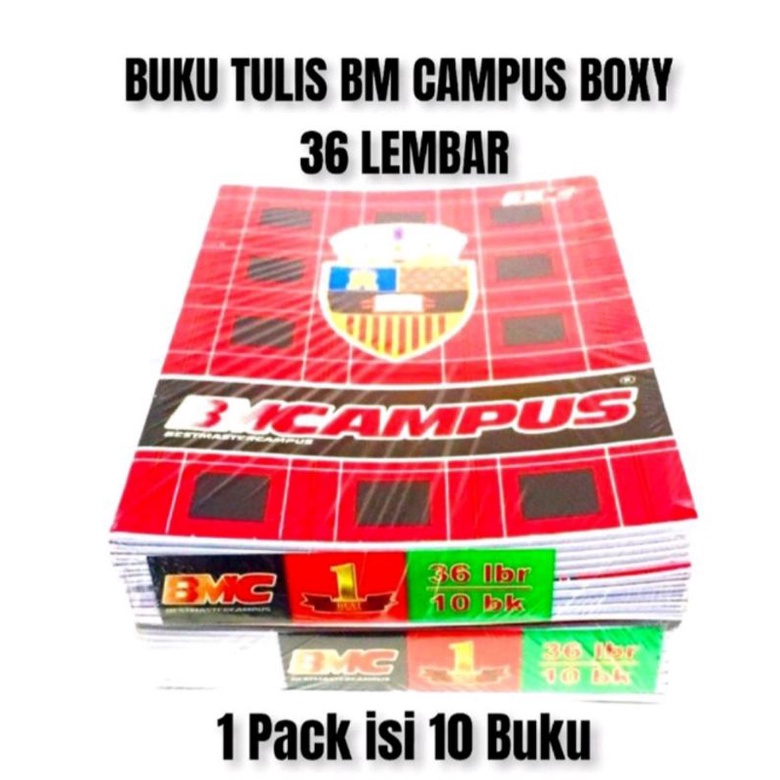 

BUKU TULIS BOXY BM CAMPUS 36LBR